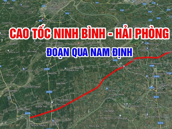 Mời thầu gói thầu 16 cho dự án cao tốc Ninh Bình - Hải Phòng