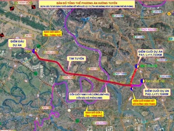 Tháng 7/2025 dự kiến khởi công thêm tuyến đường kết nối Hải Dương - Hải Phòng