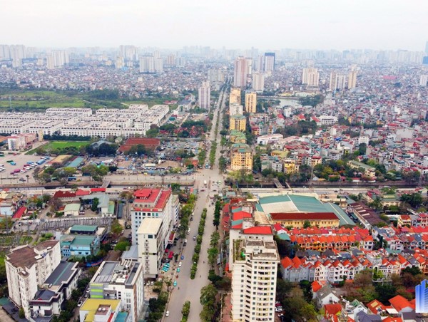 Đoạn Vành đai 2,5 kết nối đường Lĩnh Nam - Giải Phóng sắp hoàn thành