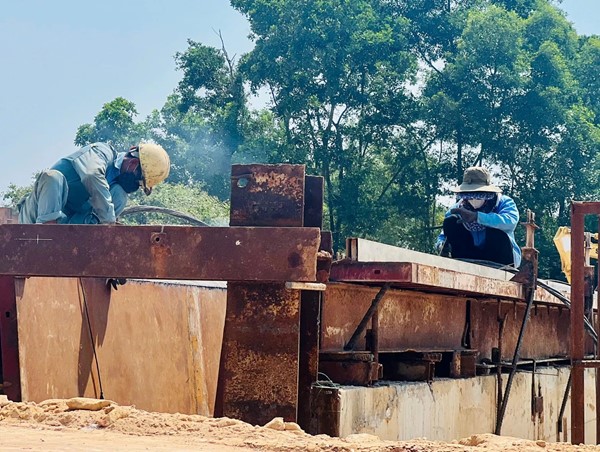 Dự án đường 500 tỷ đồng thi công ì ạch sau nhiều tháng khởi động