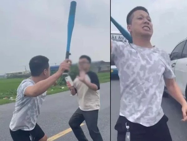 Khởi tố tài xế dùng gậy bóng chày đánh người sau va chạm giao thông
