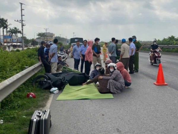 Va chạm xe container, 1 người tử vong trên quốc lộ 5