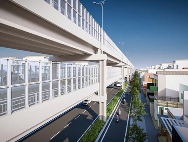 Nghiên cứu xây dựng đường trên cao hai tầng kết nối sân bay Long Thành