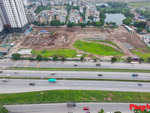 Cận cảnh Bến xe Yên Sở đang thành hình ở phía Nam Hà Nội