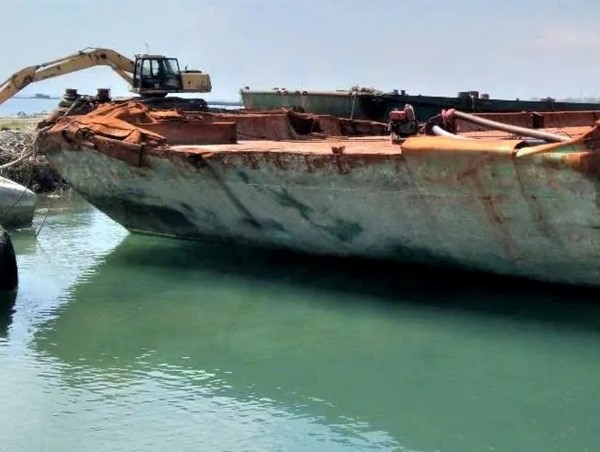 Quảng Ngãi: trục vớt các phương tiện trong vụ tai nạn hàng hải ở vùng biển Lý Sơn