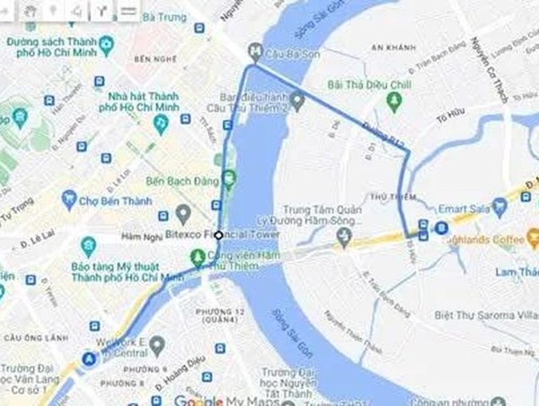 TP Hồ Chí Minh: cấm phương tiện lưu thông qua đường hầm sông Sài Gòn