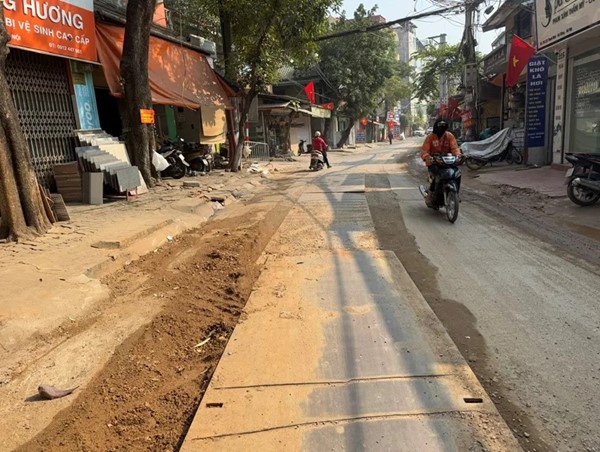 Hà Nội: dừng thi công đào đường, sửa chữa từ ngày 1/8