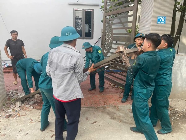 Lan tỏa phong trào hiến đất làm đường ở xã Phượng Dực