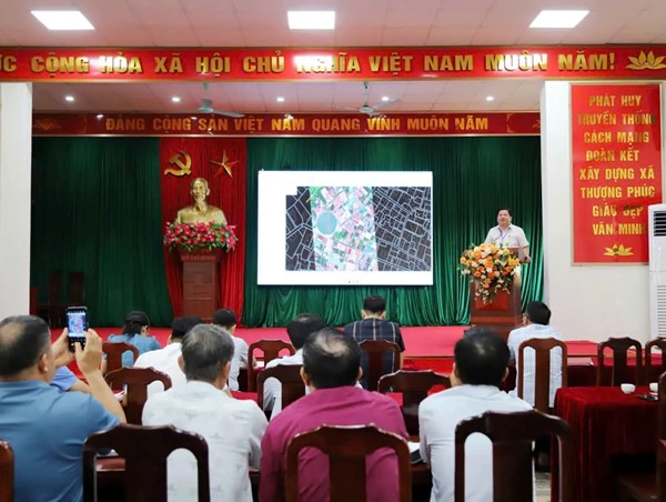 Xã Thượng Phúc triển khai chủ trương thực hiện dự án đường sắt tốc độ cao Bắc - Nam