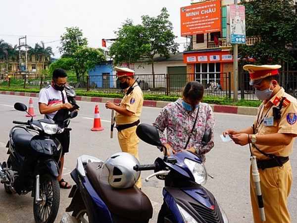 Hải Phòng tổng kiểm soát phương tiện xe mô tô, xe gắn máy