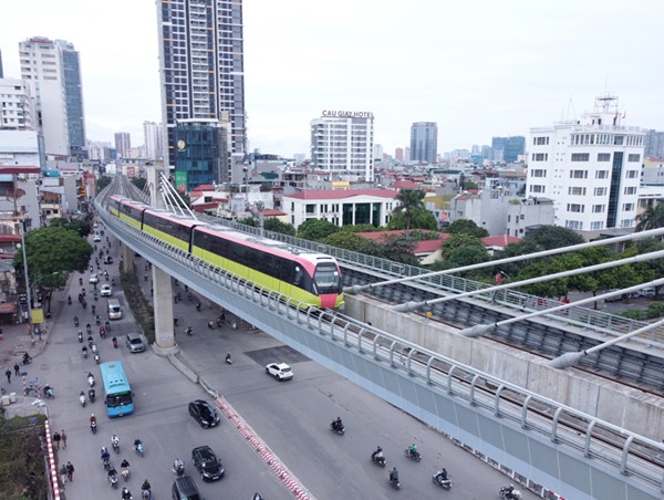 Đường sắt Nhổn - Ga Hà Nội: Gấp rút hoàn thiện thủ tục khai thác đoạn trên cao