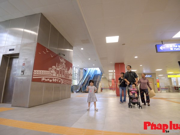 Hà Nội ngàn năm văn hiến trên từng nhà ga Metro Nhổn - Ga Hà Nội