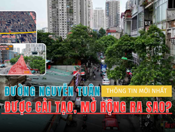 Hà Nội: Đường Nguyễn Tuân được cải tạo và mở rộng ra sao?