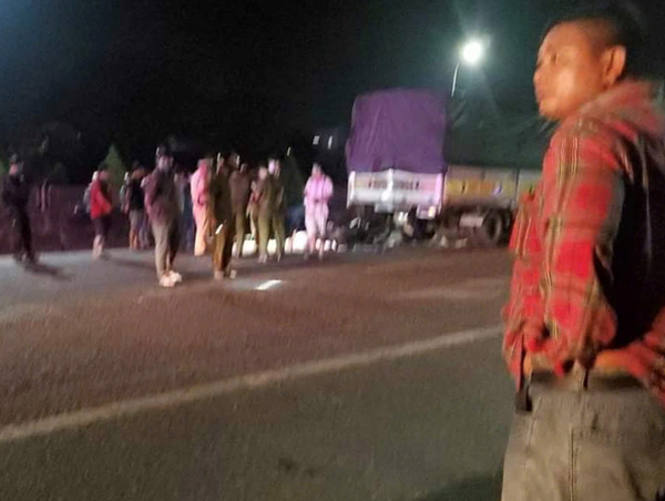 Đâm thẳng vào đuôi xe tải, nam thanh niên đi xe máy tử vong tại chỗ