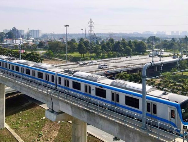 Tuyến Metro số 1 Bến Thành - Suối Tiên chính thức bước vào vận hành thử