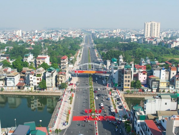 Quận Long Biên: Khánh thành đường hơn 1,2 nghìn tỷ đồng qua phường Ngọc Lâm, Ngọc Thuỵ