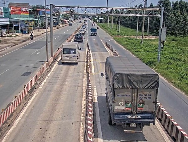 Bình Dương: thí điểm phạt nguội xe quá tải trên đường ĐT.741