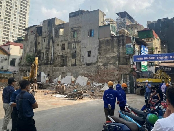 100% hộ dân đồng thuận bàn giao mặt bằng để mở rộng phố Nguyễn Tuân