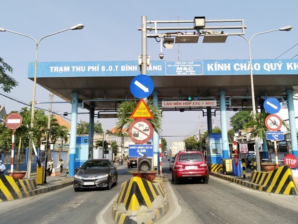 Bình Dương: Dừng hoạt động trạm thu phí BOT ở Bình Thắng