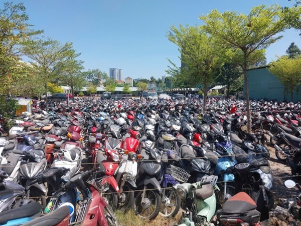 Công an quận Đống Đa tìm chủ sở hữu xe máy