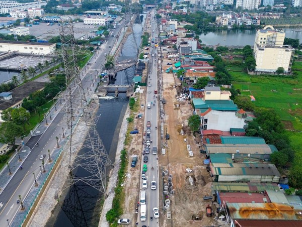 Hà Nội: Dự kiến hoàn thành tuyến đường Tam Trinh vào tháng 6/2026
