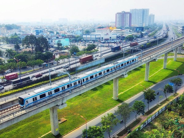 Tuyến metro Bến Thành - Suối Tiên chạy thử 100% công suất như vận hành thương mại