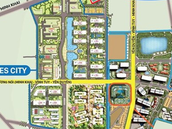 Đồng bộ hạ tầng giao thông quận Hoàng Mai