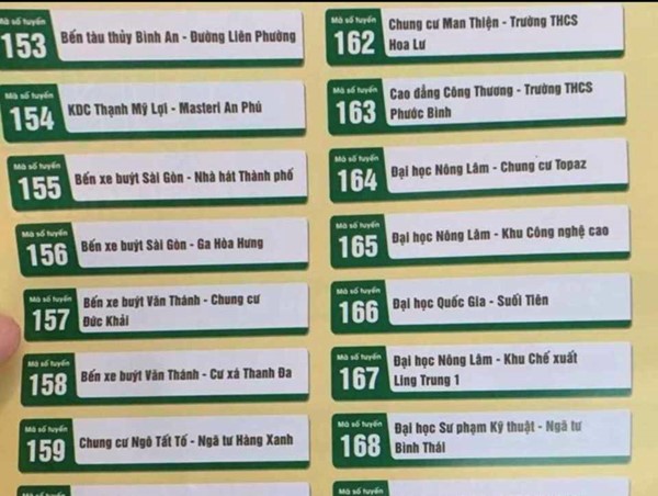 Công bố danh sách 17 tuyến xe buýt kết nối metro Bến Thành - Suối Tiên