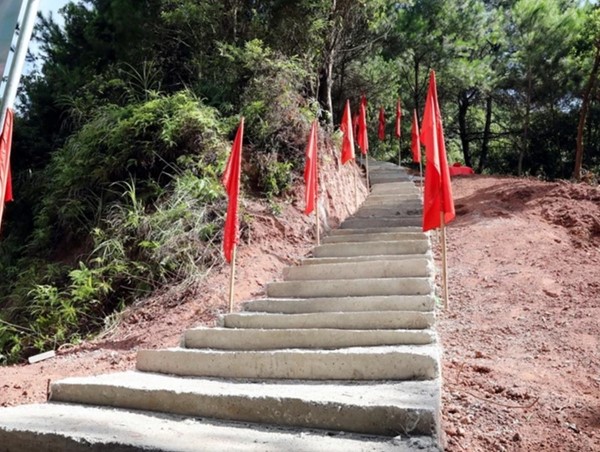 Lạng Sơn: khánh thành đường kiểm tra cột mốc, bảo vệ biên giới số 962