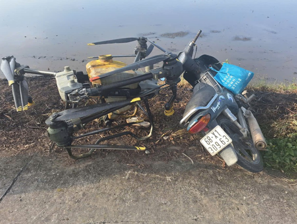 Va chạm với thiết bị bay không người lái, một người đi đường tử vong