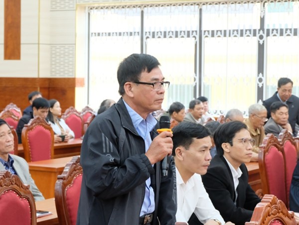 Cử tri huyện Phúc Thọ kiến nghị sớm hoàn thiện hạ tầng Quốc lộ 32