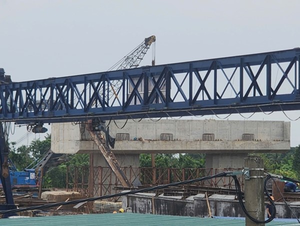 Hải Phòng: dự kiến hợp long cầu vượt sông Hoá trước Tết Nguyên đán