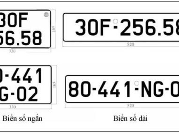 Cách nhận diện biển số xe được áp dụng từ năm 2025