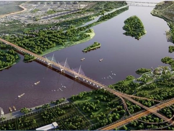 Phê duyệt dự án thành phần 2 xây cầu Thượng Cát và đường hai đầu cầu