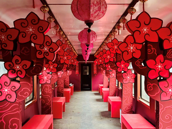 Ngành đường sắt tổ chức 2 chuyến tàu xuân đi xuyên đêm giao thừa