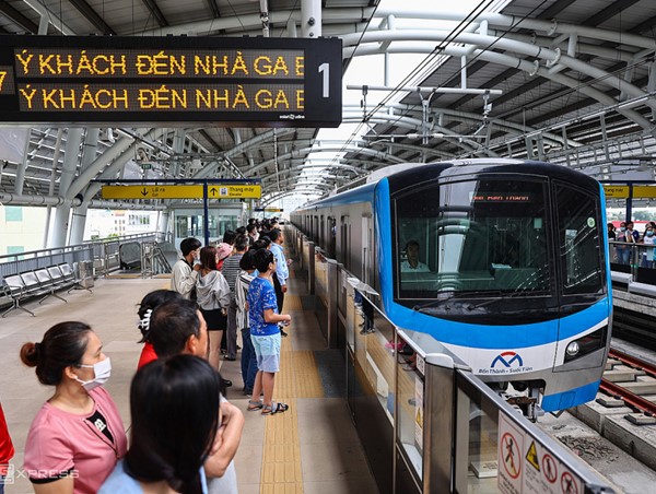 Metro Bến Thành - Suối Tiên chạy xuyên đêm giao thừa Tết Ất Tỵ 2025