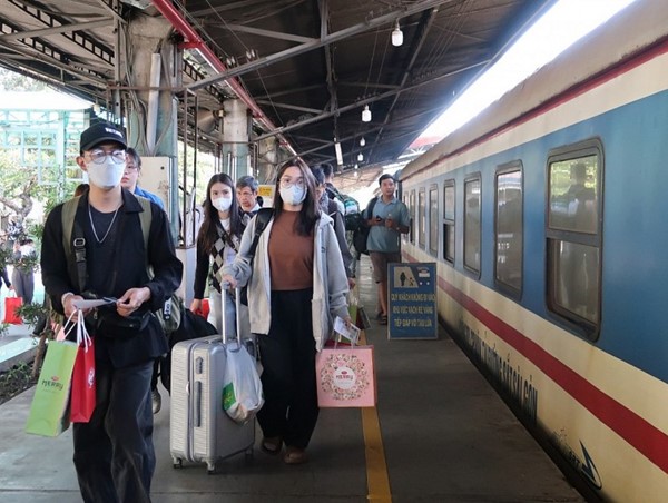 Những lưu ý về quy định đổi, trả vé tàu Tết dành cho hành khách 