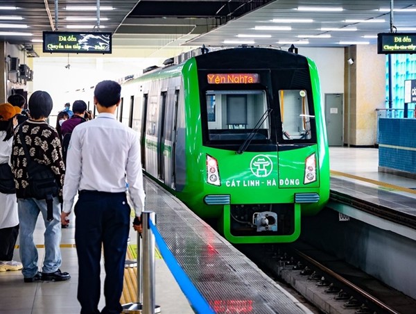 Hai tuyến tàu điện tại Hà Nội hoạt động xuyên Tết Nguyên đán Ất Tỵ