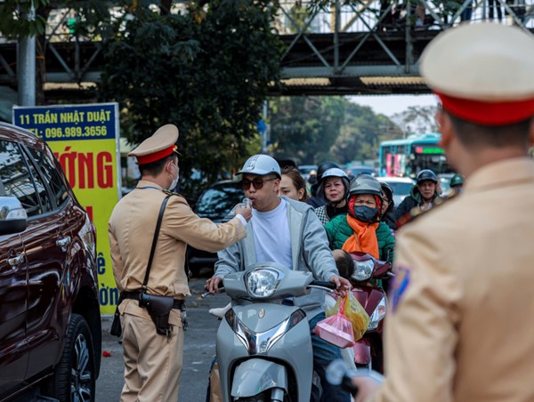 Giao thông Hà Nội chuyển biến tích cực trong kỳ nghỉ Tết