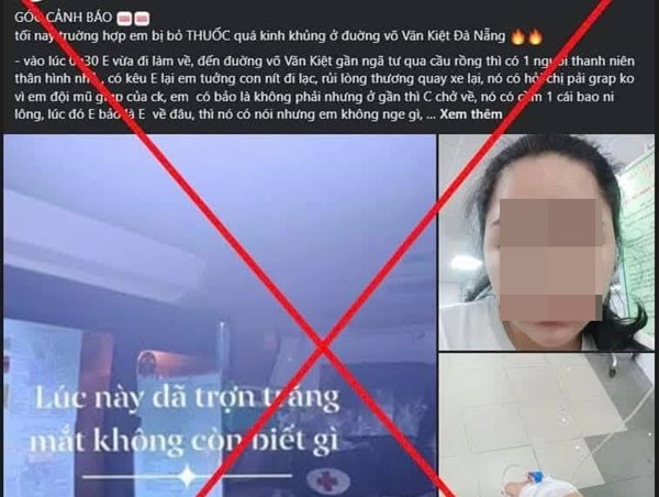 Cô gái tung tin “bị đánh thuốc mê” trên đường phố Đà Nẵng bị phạt 7,5 triệu