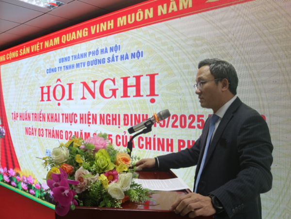 Tập huấn quản lý, sử dụng và khai thác tài sản kết cấu hạ tầng đường sắt