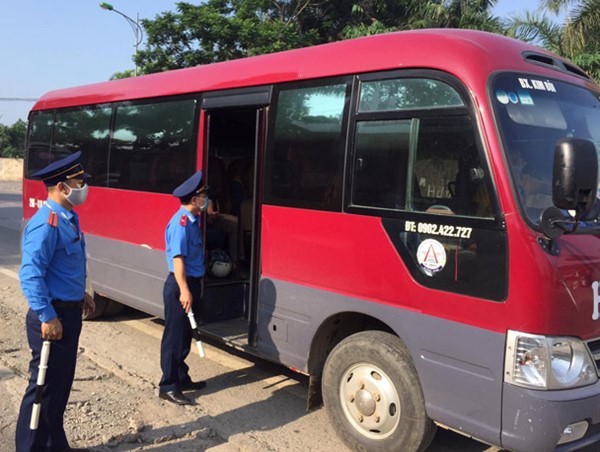 Hà Nội kiểm tra công tác phòng, chống dịch trên gần 15.000 phương tiện vận tải