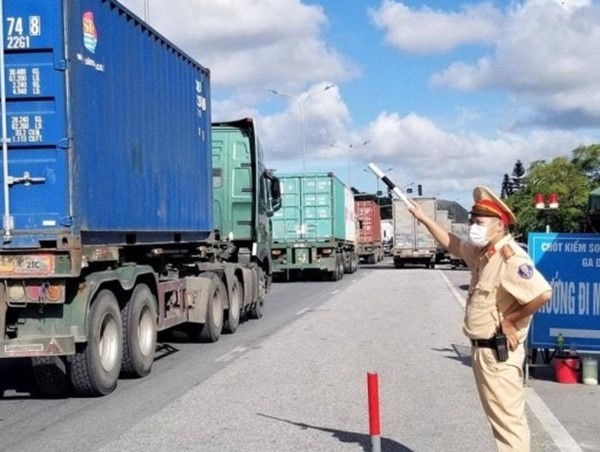 Công bố luồng xanh quốc gia, các chốt kiểm soát cho xe lưu thông