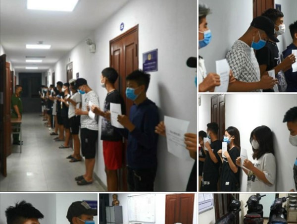 Tạm giữ 14 đối tượng tụ tập đua xe trái phép tại hồ Hoàn Kiếm