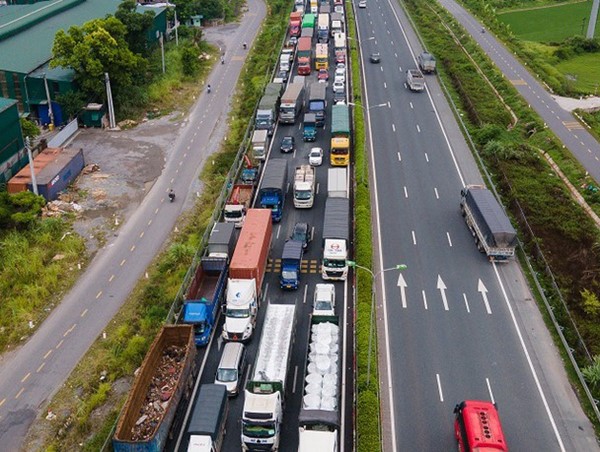 [Infographic] Chi tiết 16 làn luồng xanh để phương tiện ra vào Hà Nội