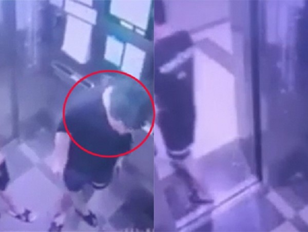 Phạt 4 triệu đồng nam thanh niên khạc nhổ, ném khẩu trang trong thang máy