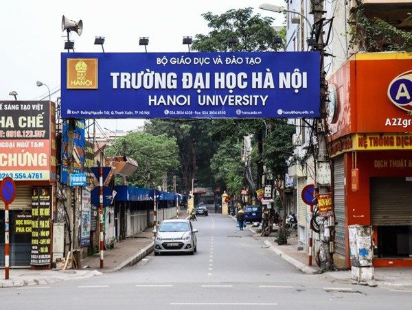 Phê duyệt chỉ giới đường đỏ tuyến đường vào trường Đại học Hà Nội