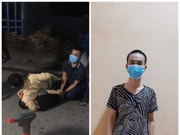 Hà Nội: Bị nhắc đeo khẩu trang, thanh niên tấn công trung uý CSGT