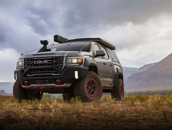 GMC ra mắt mẫu xe bán tải Canyon AT4 Ovrlandx Concept