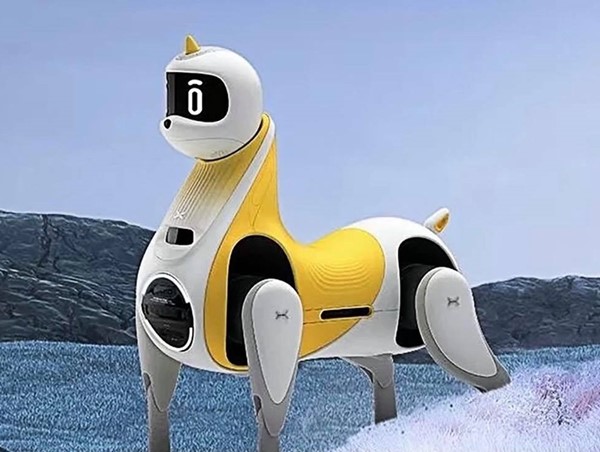 Độc đáo sáng chế ngựa robot có thể cưỡi được